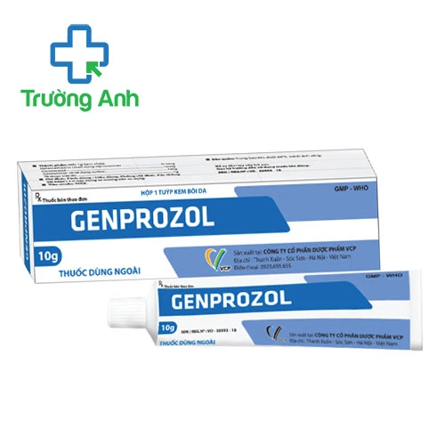 Genprozol 10g VCP - Thuốc điều trị bệnh lý ngoài da hiệu quả