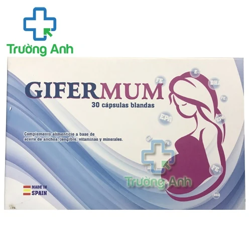 Gifermum - Giúp bổ sung dưỡng chất cho bà bầu hiệu quả của Tây Ban Nha