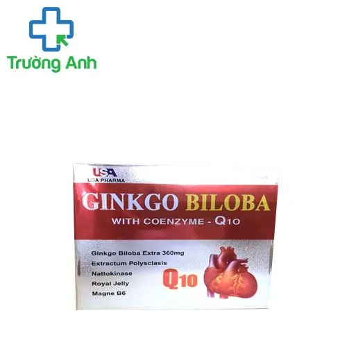 Ginkgo Biloba 360mg with coenzyme Q10 - Hoạt huyết dưỡng não hiệu quả
