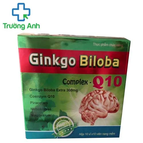 Ginkgo Biloba Complex Q10 - Giúp hoạt huyết dưỡng não hiệu quả