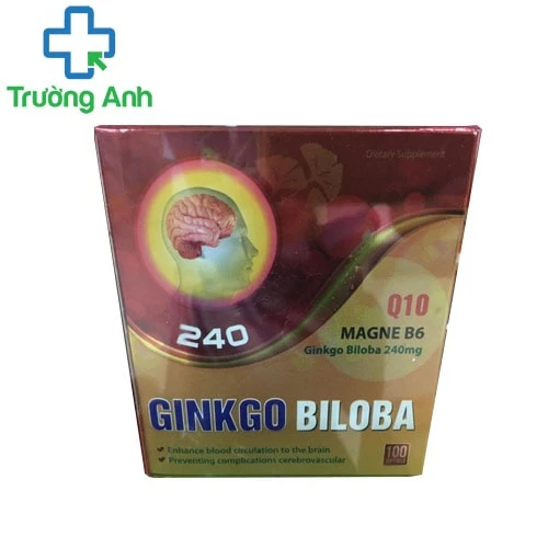 Ginkgo biloba Magie B6-Q10 240mg - Giúp tăng cường tuần hoàn máu não hiệu quả