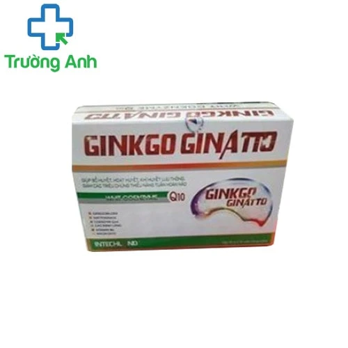 Ginkgo Ginatto - Giúp tăng cường lưu thông máu lên não hiệu quả