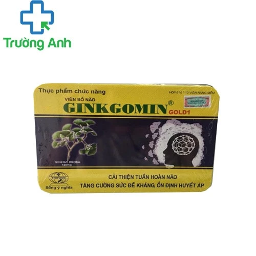 Ginkgomin Gold 1 (hộp sắt) - Giúp bổi bổ não hiệu quả