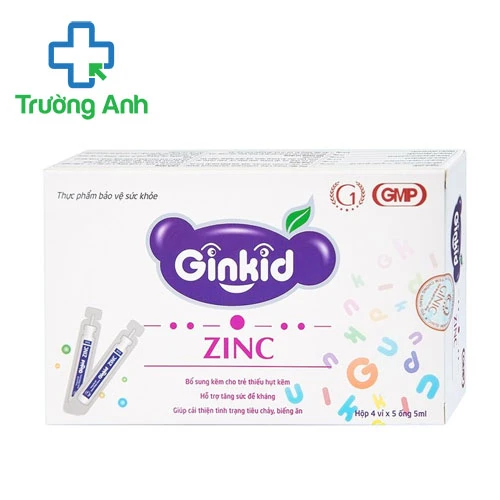 Ginkid Zinc Abipha - Hỗ trợ bổ sung kẽm cho cơ thể