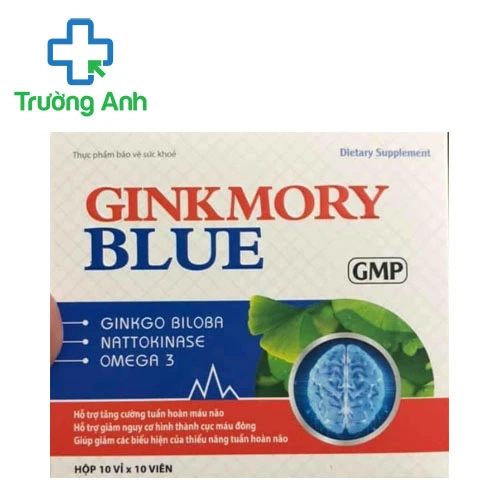 Ginkmory Blue - Hỗ trợ hoạt huyết, tăng cường tuần hoàn máu não