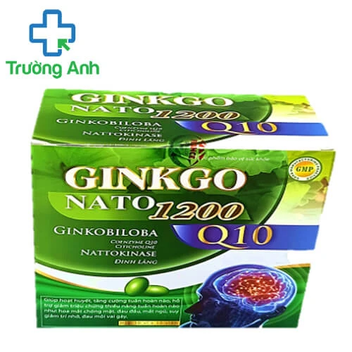 Ginkgo Nato 1200 Q10 - Giúp hoạt huyết dưỡng não hiệu quả