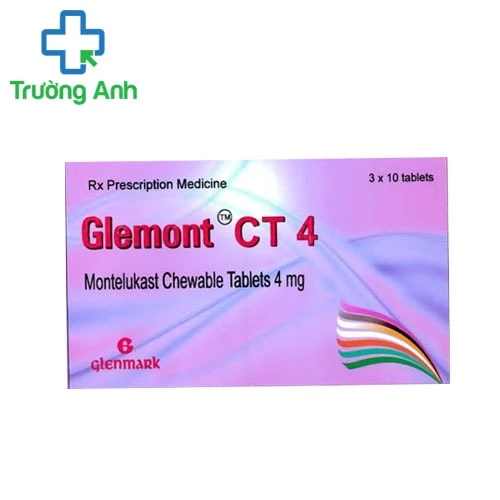 Glemont CT 4 - Thuốc dự phòng và điều trị hen phế quản hiệu quả của Glenmark