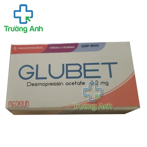 Glubet 0,2mg - Thuốc điều trị đái dầm ban hiệu quả của Medisun
