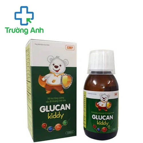 Glucan Kiddy (lọ 100ml) - Hỗ trợ tăng cường sức đề kháng cho trẻ 