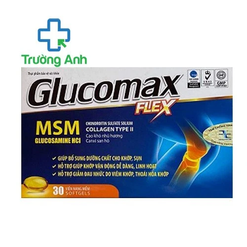 Glucomax Flex - Hỗ trợ giảm đau nhức xương khớp hiệu quả