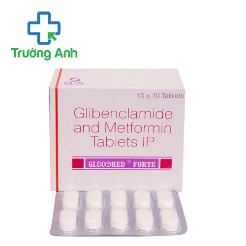 Glucored Forte - Thuốc điều trị bệnh đái tháo đường tuýp 2 hiệu quả của Ấn Độ