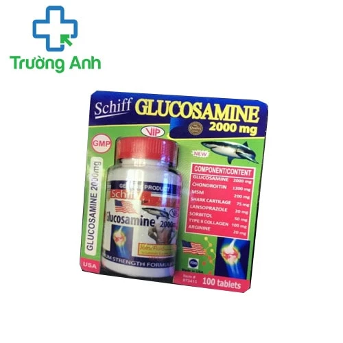 Glucosamine Schiff 2000mg - Giảm đau xương khớp hiệu quả của Mỹ