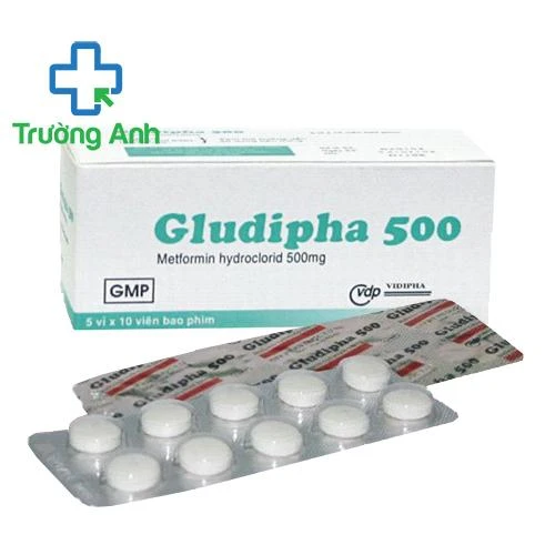 Gludipha 500 - Thuốc điều trị đái tháo đường hiệu quả của Vidipha