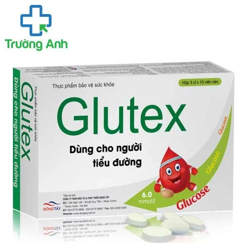 Glutex - Giúp hỗ trợ hạ đường huyết hiệu quả