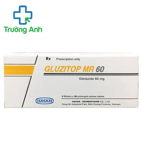 Gluzitop MR 60 - Thuốc điều trị đái tháo đường tuýp 2 hiệu quả