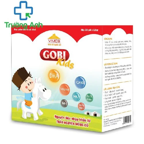 GOBI KIDS - Giúp bổ sung canxi, vitamin cho trẻ hiệu quả