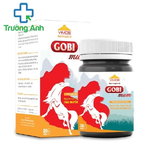 GOBI MUM - Giúp bổ sung canxi và vitamin hiệu quả cho phụ nữ