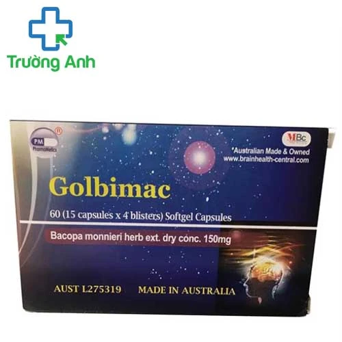 Golbimac - Giúp tăng cường chức năng não hiệu quả