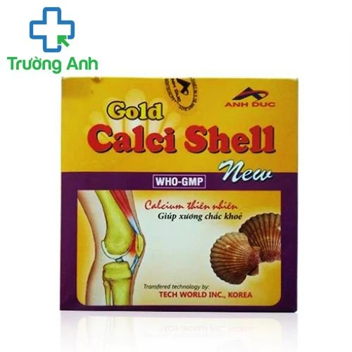 GOLD CALCI SHELL - Thực phẩm giúp xương chắc khỏe hiệu quả