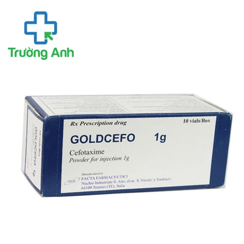 Goldcefo 1g Facta Farmaceutici - Thuốc điều trị nhiễm khuẩn hiệu quả