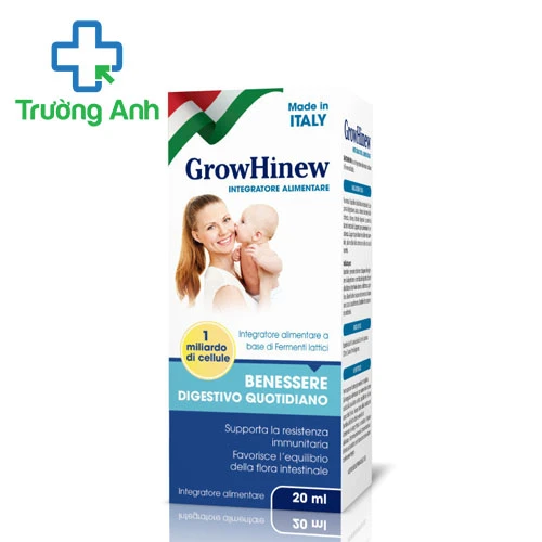 GrowHinew Erbex - Hỗ trợ bổ sung lợi khuẩn, cải thiện hệ vi sinh