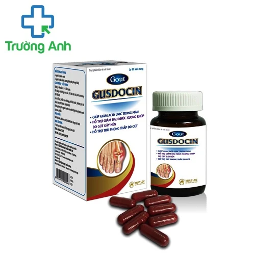 GUSDOCIN - TPCN hỗ trợ điều trị bệnh Gout