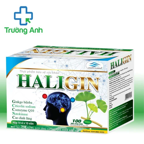 Haligin - Hỗ trợ tăng cường tuần hoàn máu não hiệu quả