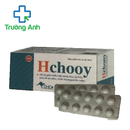 Hchooy CHC - Hỗ trợ giảm viêm, giảm đau hiệu quả