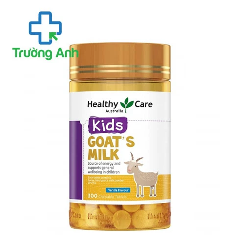 Healthy Care Kids Goat’s Milk - Sữa dê cô đặc dạng viên bổ sung dinh dưỡng cho bé