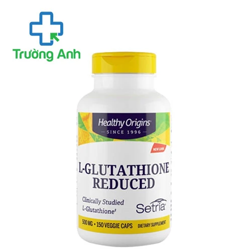 Healthy Origins Setria L-Glutathione Reduced 500mg (60 viên) - Viên uống hỗ trợ trị nám da hiệu quả