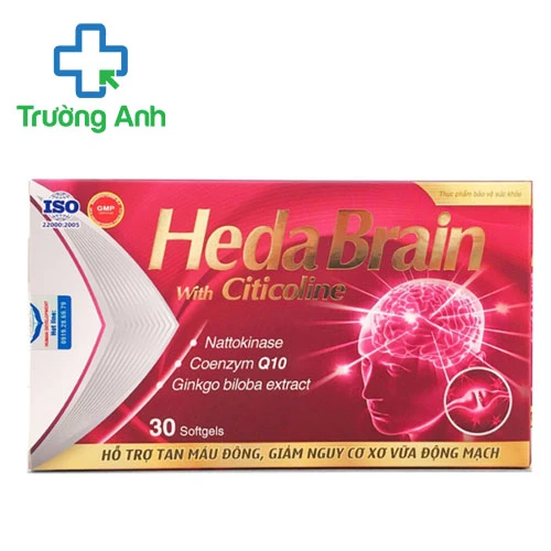 Heda Brain - Tăng cường tuần hoàn máu não hiệu quả 