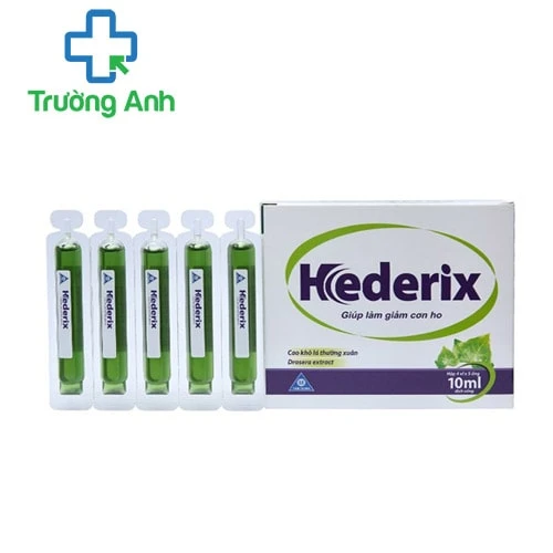 Hederix - Thuốc tăng cường hô hấp hiệu quả