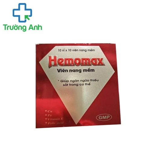 Hemomax - Giúp bổ sung dinh dưỡng cho cơ thể hiệu quả