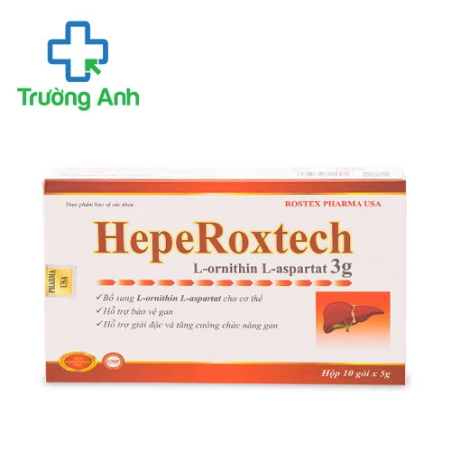 HepeRoxtech 3g Rostex Pharma - Hỗ trợ tăng cường chức năng gan hiệu quả