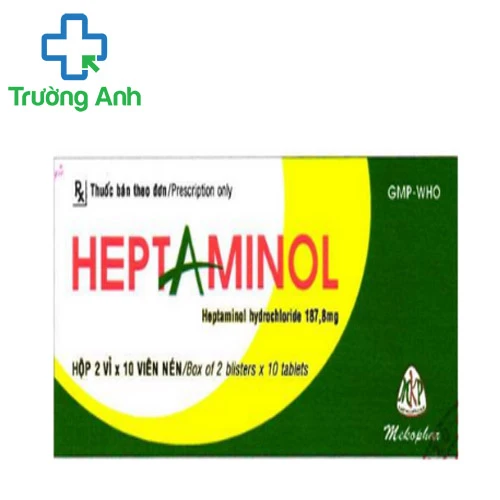 Heptaminol Mekophar - Thuốc điều trị hạ huyết áp hiệu quả