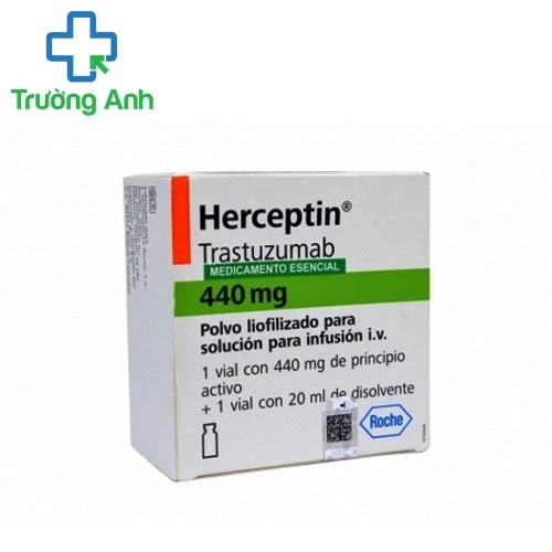 Herceptin IV 440mg - Thuốc điều trị ung thư vú hiệu quả của Pháp