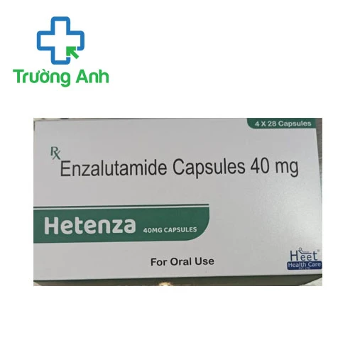 Hetenza 40mg Capsules Heet Health Care - Thuốc điều trị ung thư tuyến tiền liệt hiệu quả