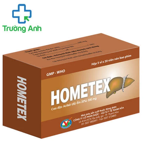 Hometex - Hỗ trợ điều trị viêm gan hiệu quả của THEPHACO