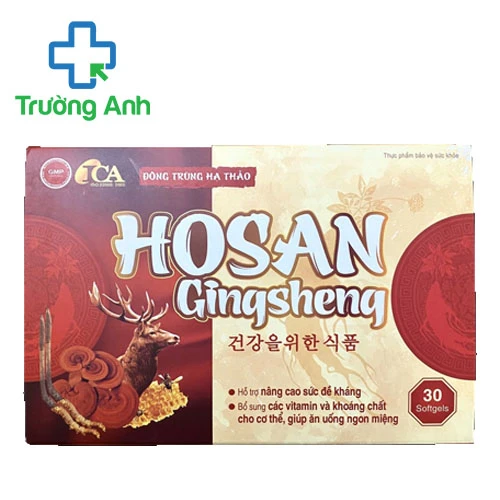 Hosan Gingsheng - Viên uống bổ sung vitamin và khoáng chất cho cơ thể