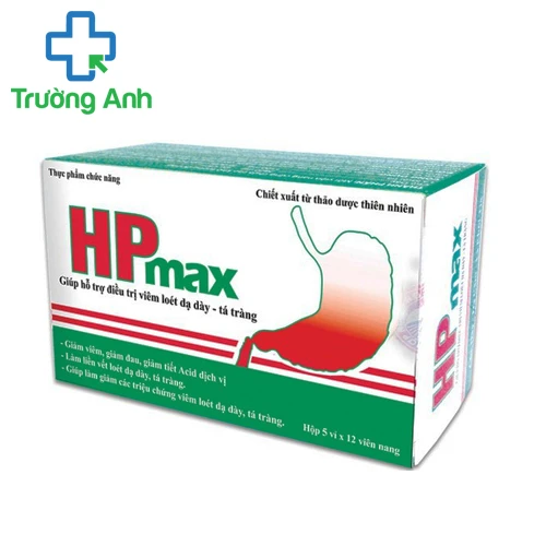 HP max - Thực phẩm chức năng điều trị viêm loét dạ dày hiệu quả