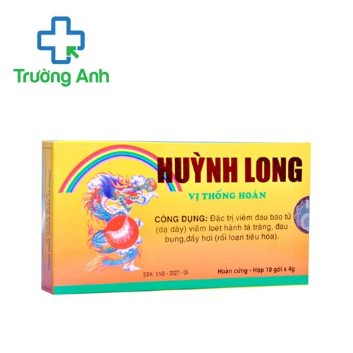 Huỳnh Long Vị Thống Hoàn - Thuốc điều trị viêm loét dạ dày tá tràng