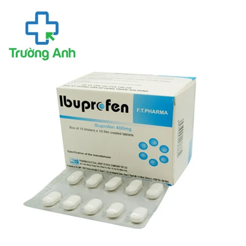 Ibuprofen 400mg F.T.Pharma - Thuốc chống viêm giảm đau hiệu quả 