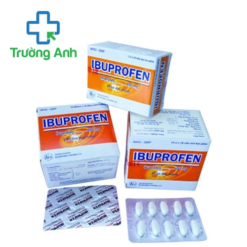 Ibuprofen 400mg Khapharco - Thuốc giảm đau hiệu quả