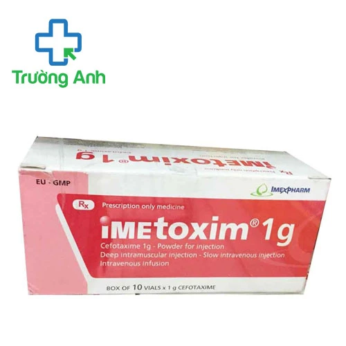Imetoxim 1g Imexpharm - Thuốc điều trị nhiễm khuẩn hiệu quả
