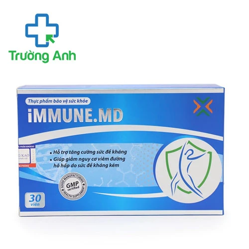 Immune.MD Kingkao (30 viên) - Viên uống hỗ trợ giảm nguy cơ viêm đường hô hấp hiệu quả	
