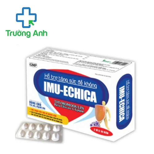 Imu-Echica Vgas - Hỗ trợ tăng cường sức đề kháng hiệu quả