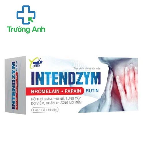 Intendzym Tradiphar - Hỗ trợ giảm sưng, phù nề hiệu quả