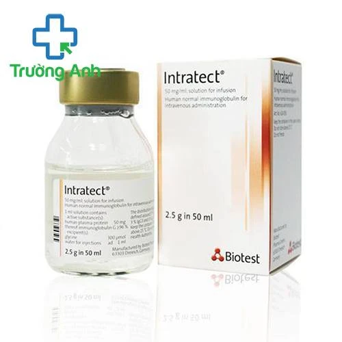Intratect 2,5g/50ml Biotest - Thuốc chống trị ung thư hiệu quả của Đức