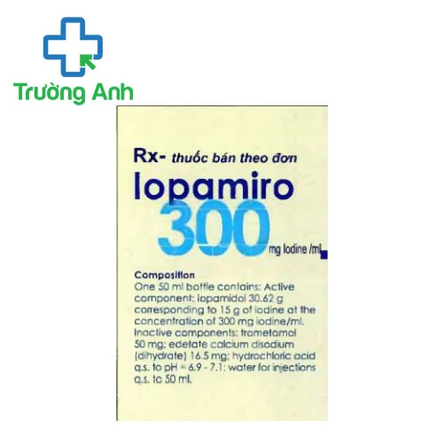 Iopamiro 300mg/ml (chai 50ml) - Thuốc hỗ trợ chuẩn đoán chụp X quang hiệu quả