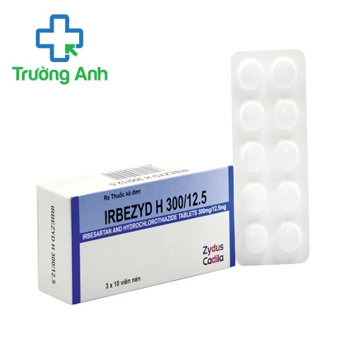 Irbezyd H 300/12.5 - Thuốc điều trị tăng huyết áp của Ấn Độ